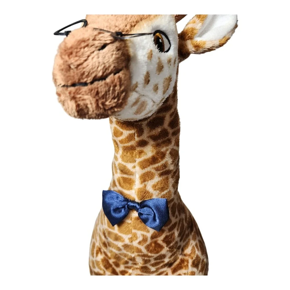 Ark Encounter Giraffe Plush Stuffed Animal with Glasses and Bow Tie 23 Inch